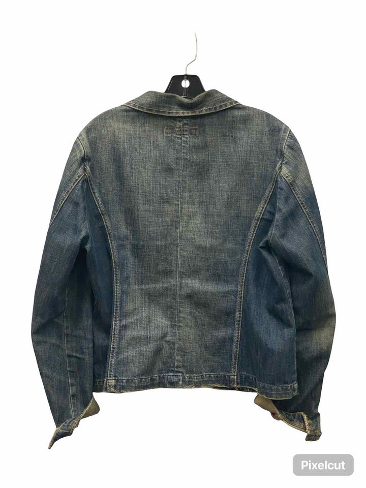 Calvin Klein Jeans Size XL Blue 100% cotton Jacket