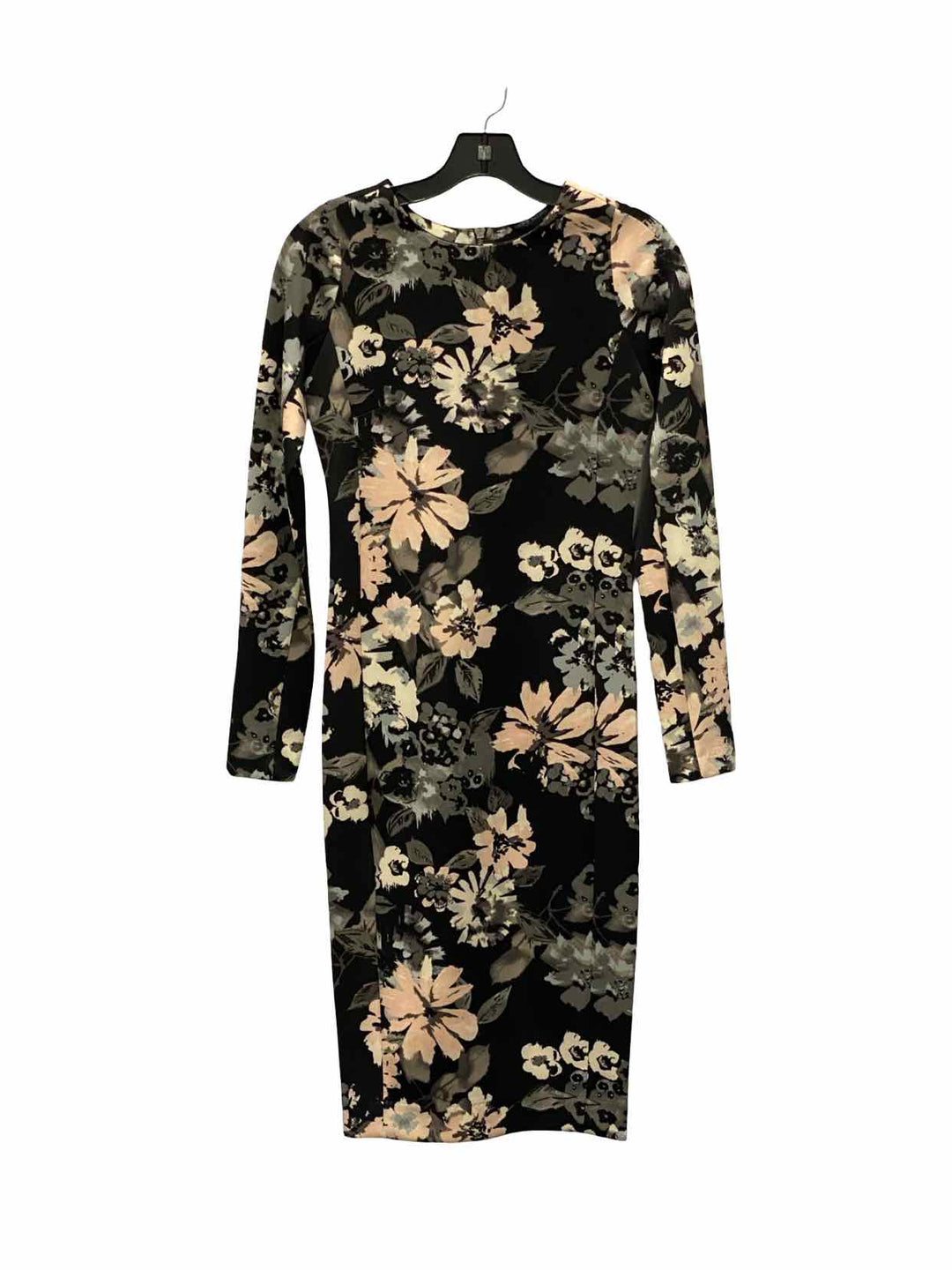 Felicity & Coco Size XS Black Pink Floral Dress – Alaskan Dames