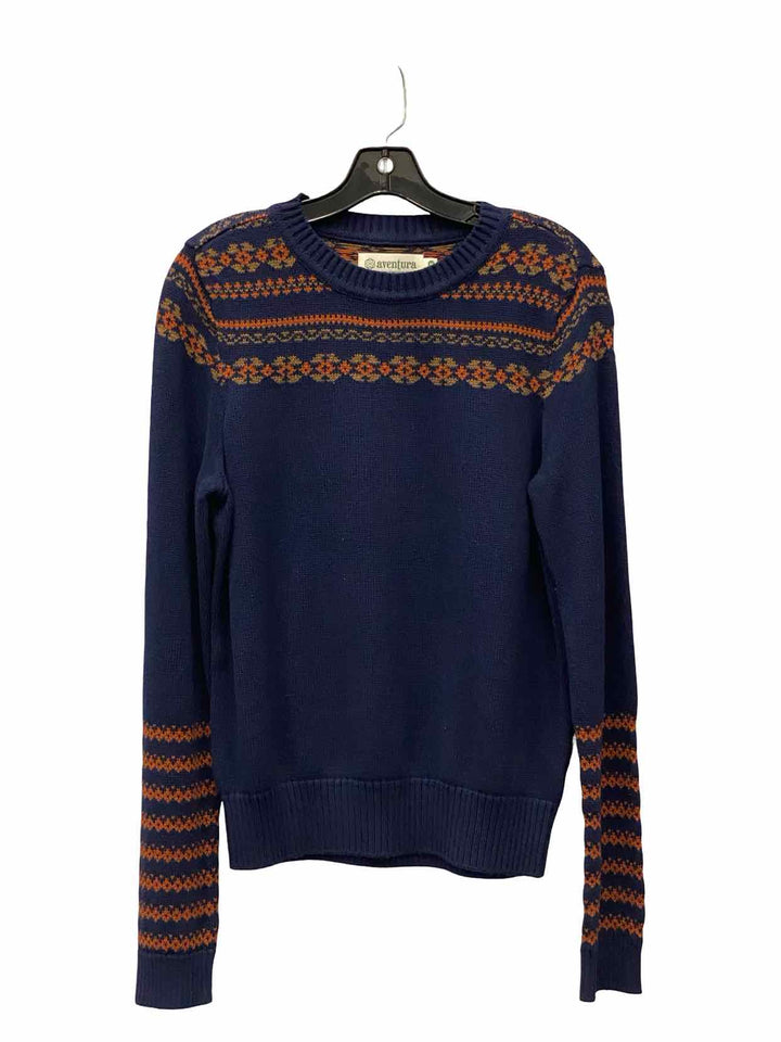 Aventura Size M Navy Blue Sweater