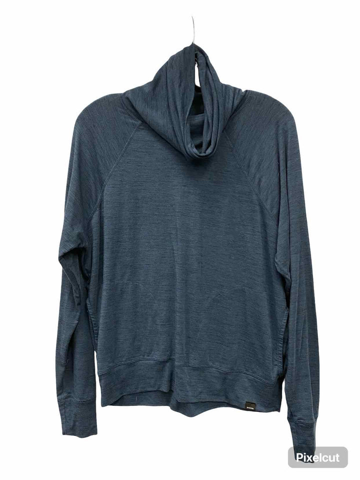 PrAna Size S Blue Long Sleeve Shirts