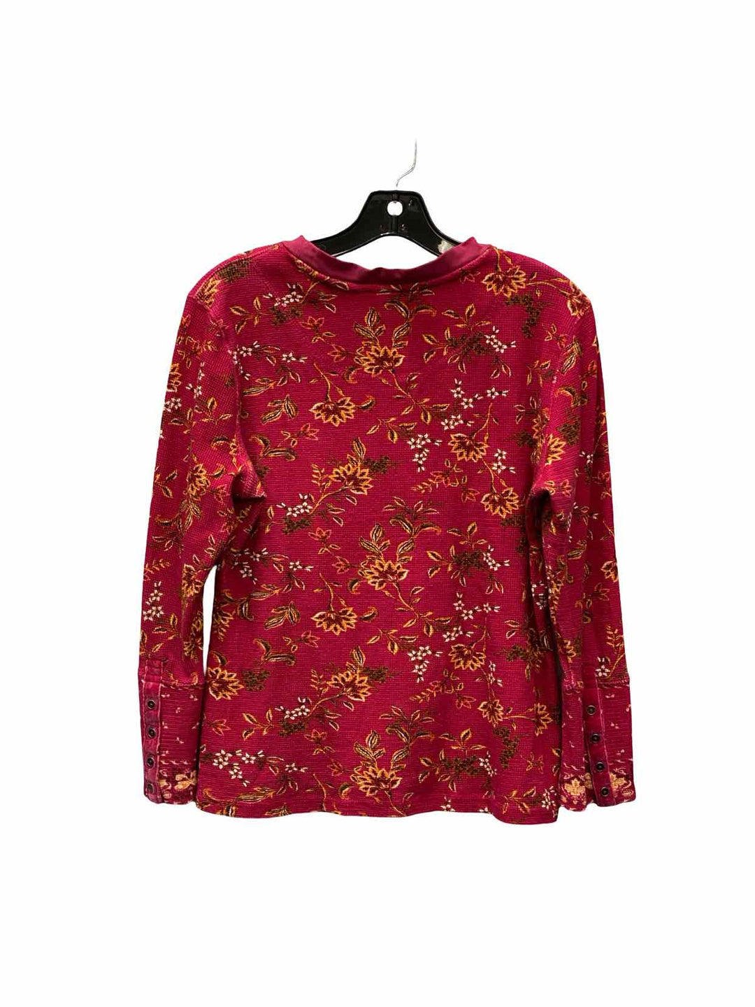 Sundance Size L Pink Floral Long Sleeve Shirts