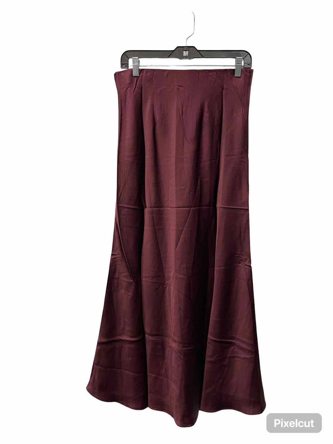Quince Size M Plum Silk Skirt
