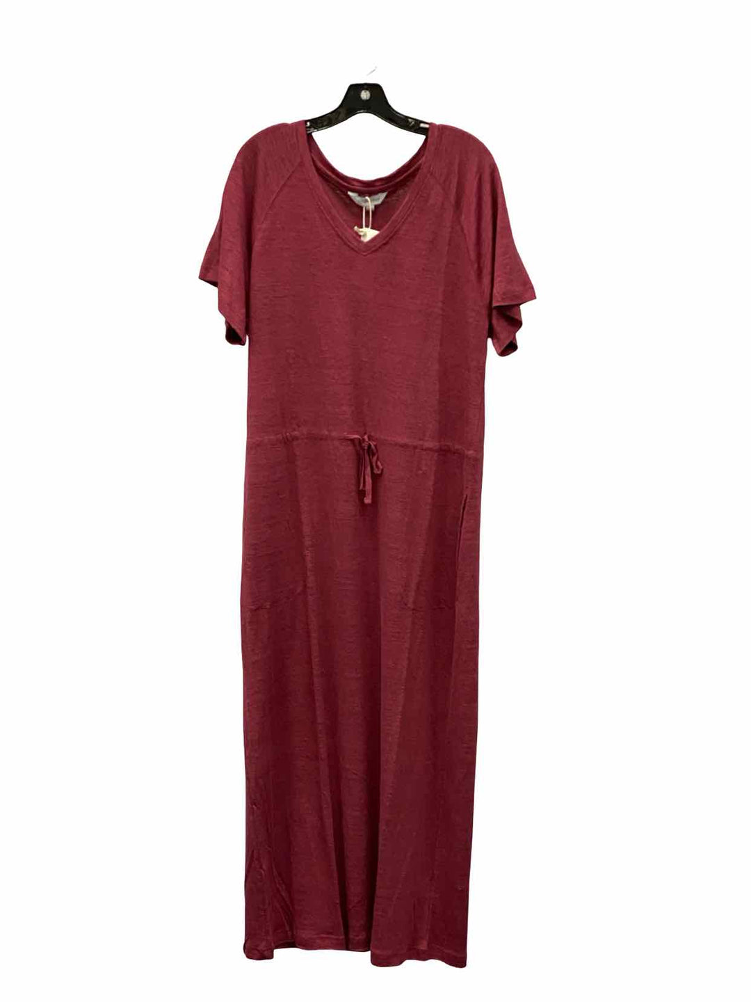 The Company Store Size M/L Plum 100% Linen NWT Dress