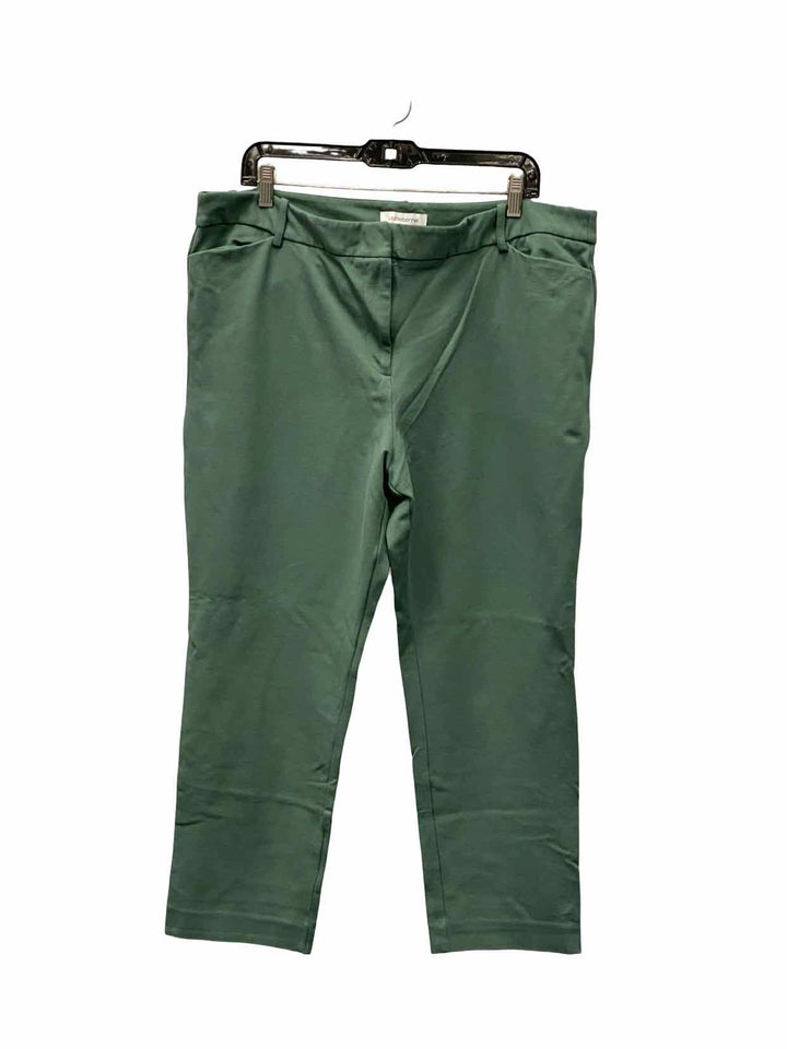 Liz Claiborne Size 18 Green Pants