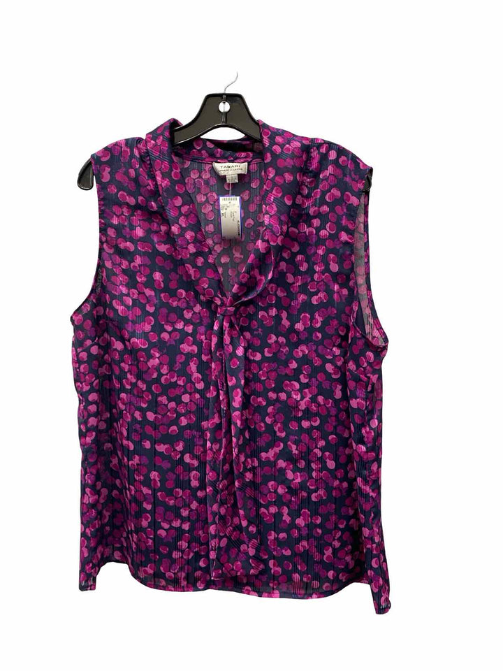 Tahari Size XL Purple Tank Top