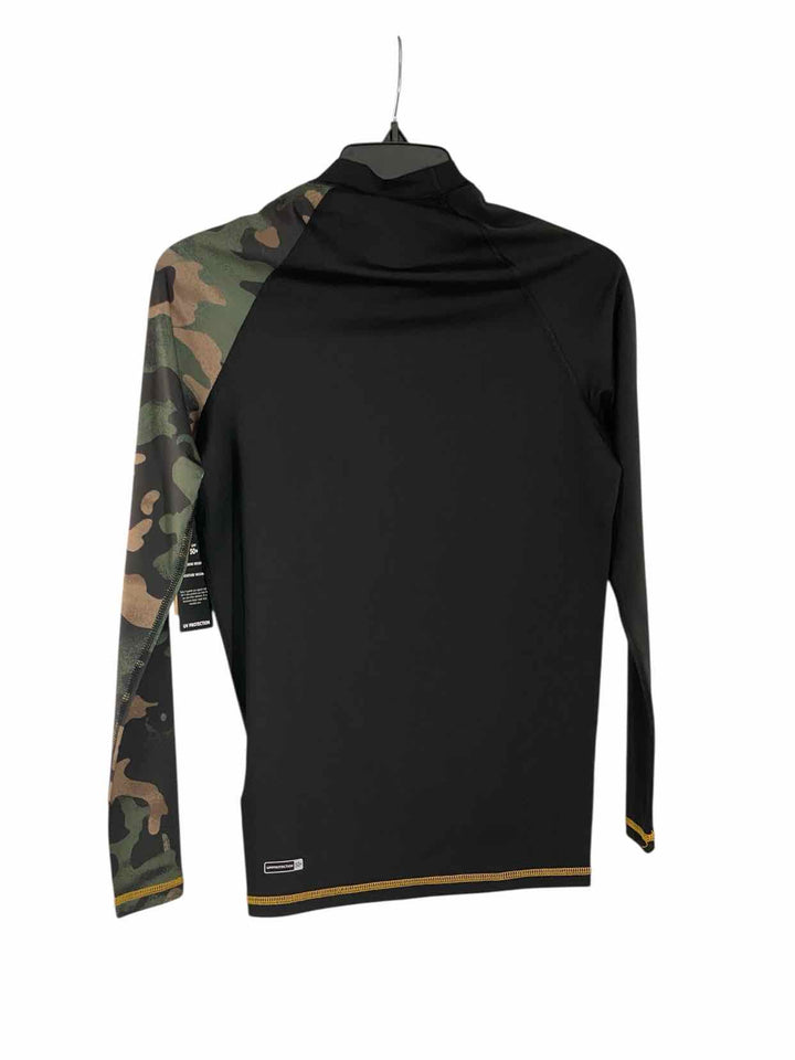 Quicksilver Size S Black Athletic Long Sleeve