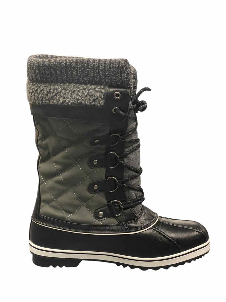 Dream Pairs Shoe Size 11 Black Grey Boots(Ankle)