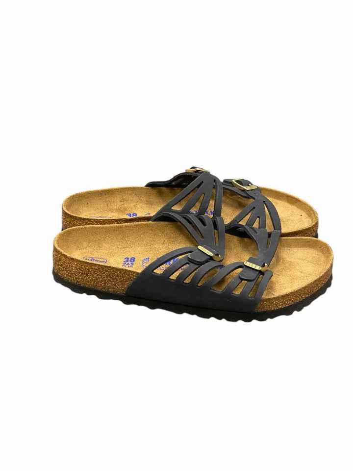 Birkenstock Shoe Size 38 Gray Sandals