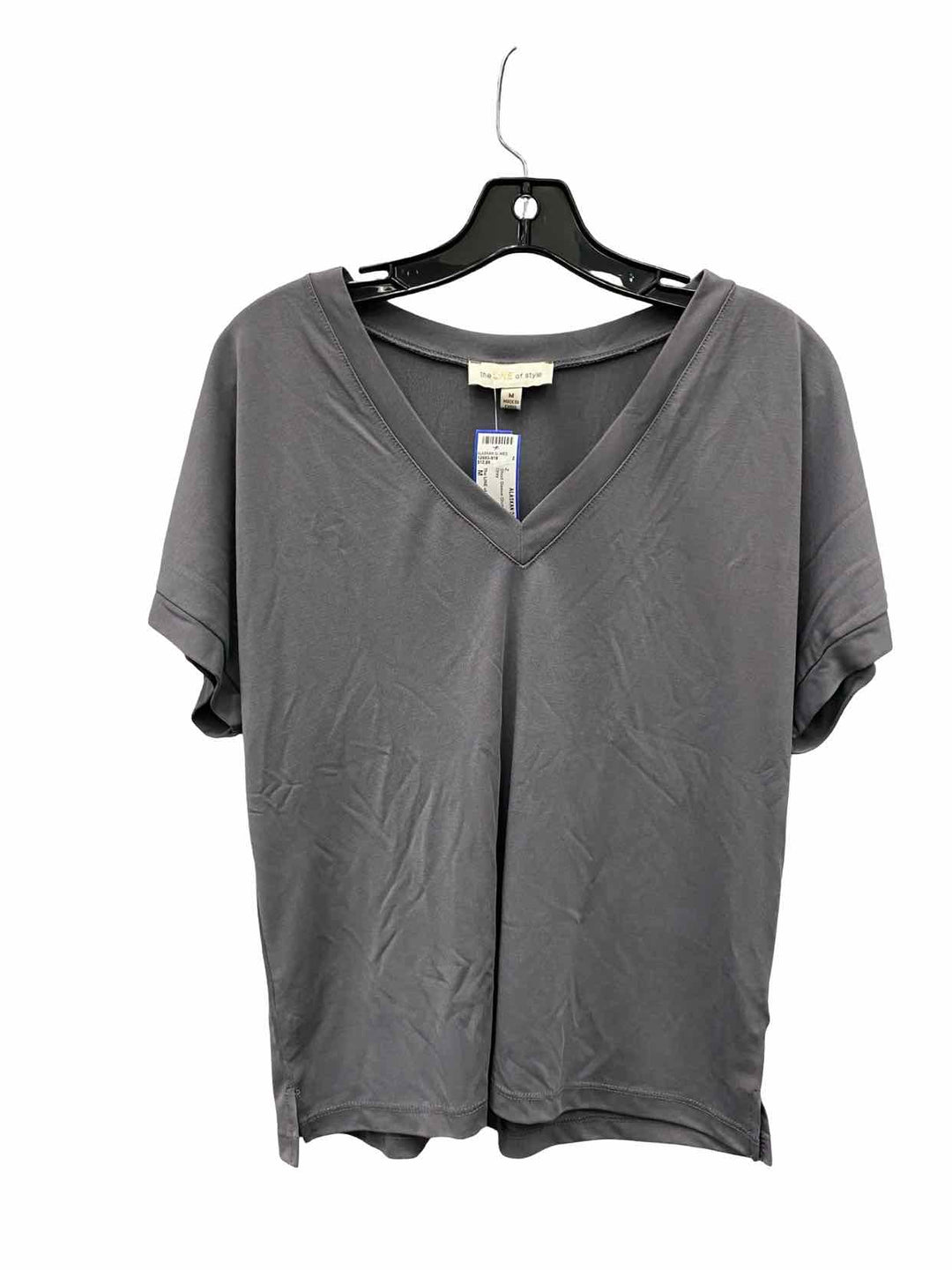 The LINE of style Size M Gray Short Sleeve Shirts