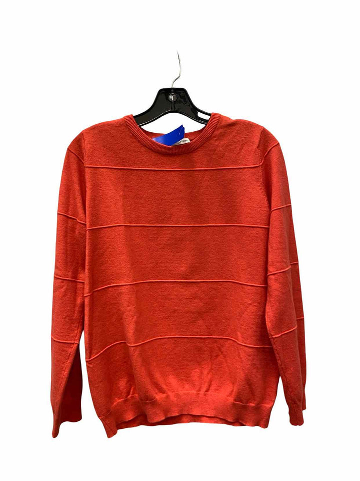 Stitches & Stripes Size M Orange Sweater
