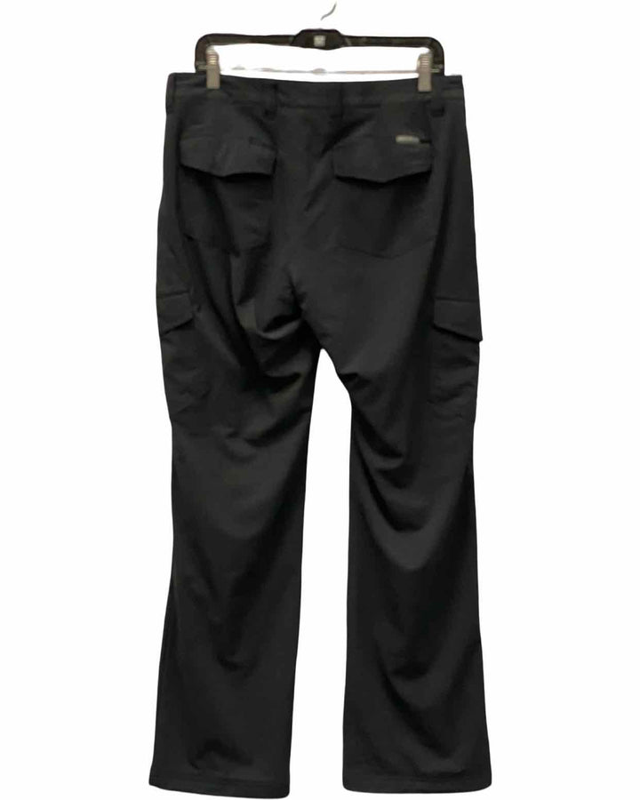 Eddie Bauer Size 8 Black Purple Pants