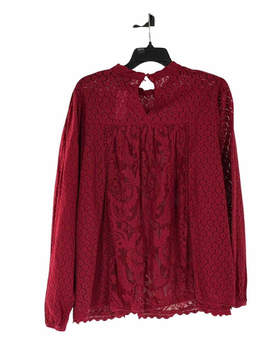 Torrid Size 3 Red Long Sleeve Shirts