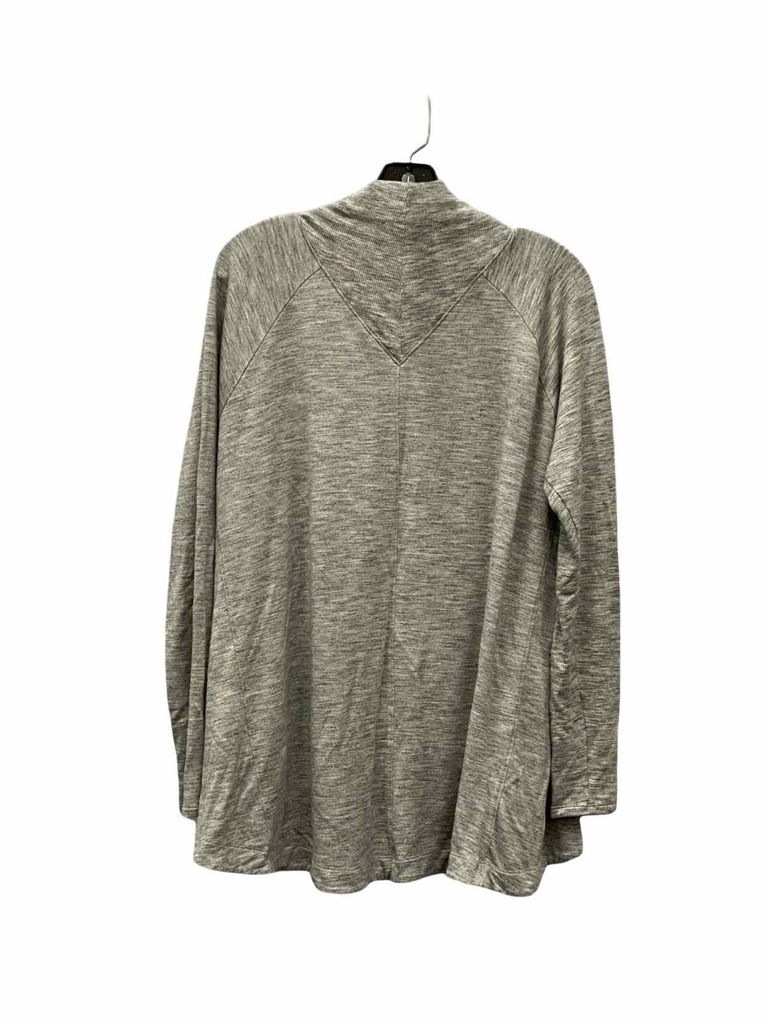 Athleta Size L Gray Long Sleeve Shirts