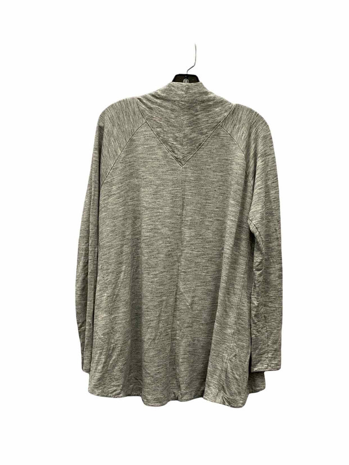 Athleta Size L Gray Long Sleeve Shirts