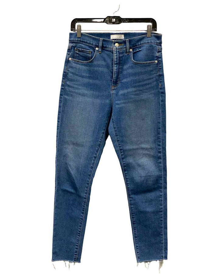 Loft Size 29 Blue Jeans