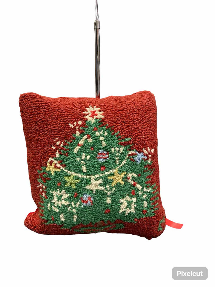 Chandler 4 Corners Pillow Hand Hooked Home Decor