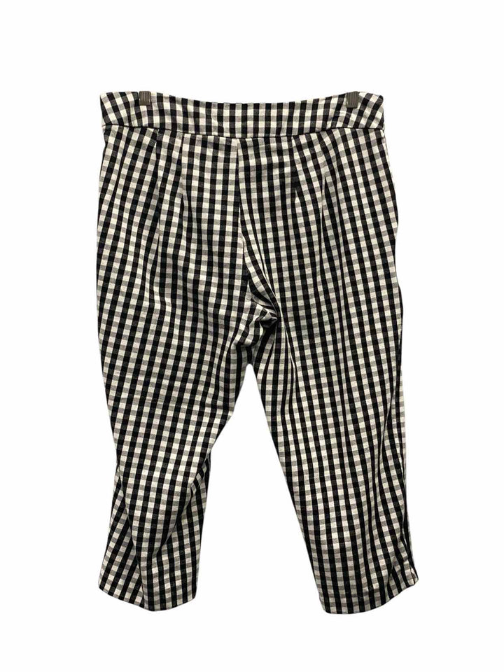 Time and Tru Size 10 Black White Gingham Pants