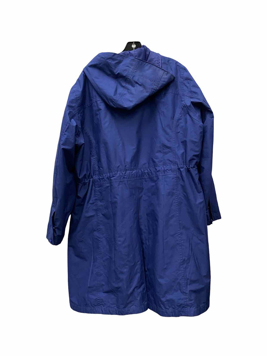 LL Bean Size 3X Navy Blue H2OFF Raincoat Jacket (Outdoor)