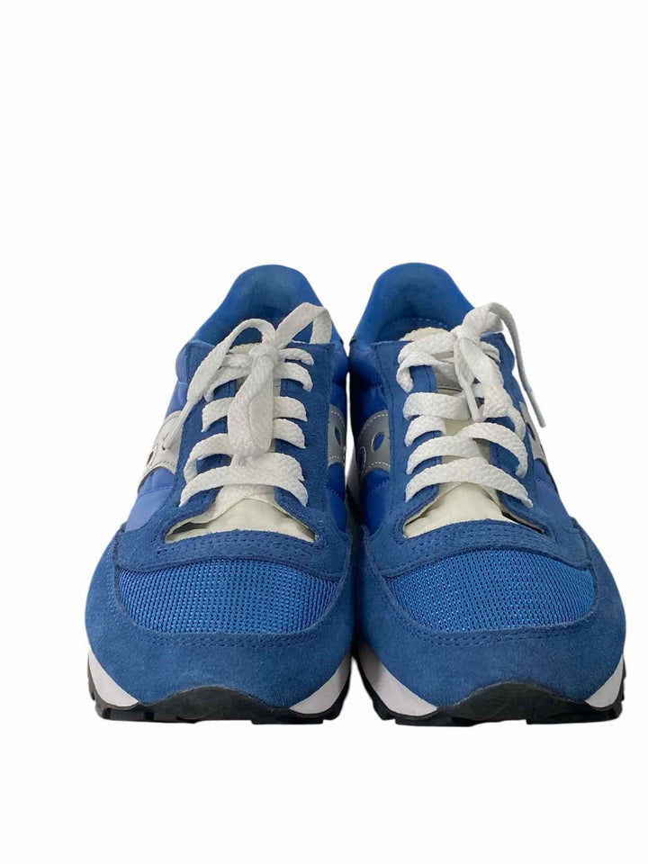 Saucony Shoe Size 6.5 Blue White Jazz Original Sneakers