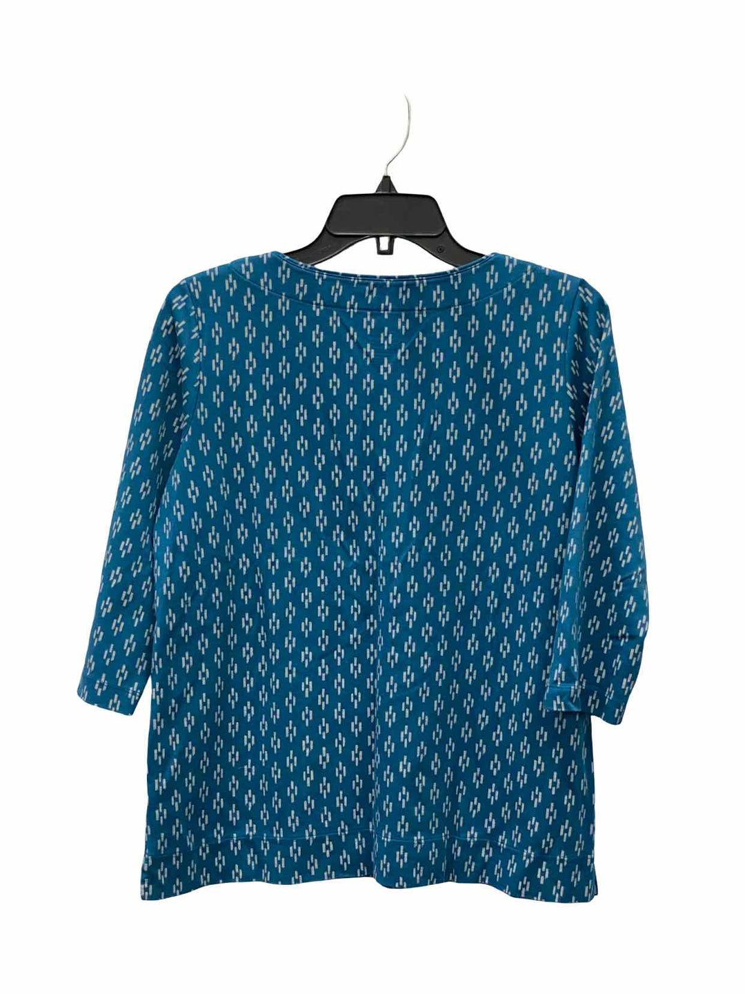 LL Bean Size M Blue White Long Sleeve Shirts