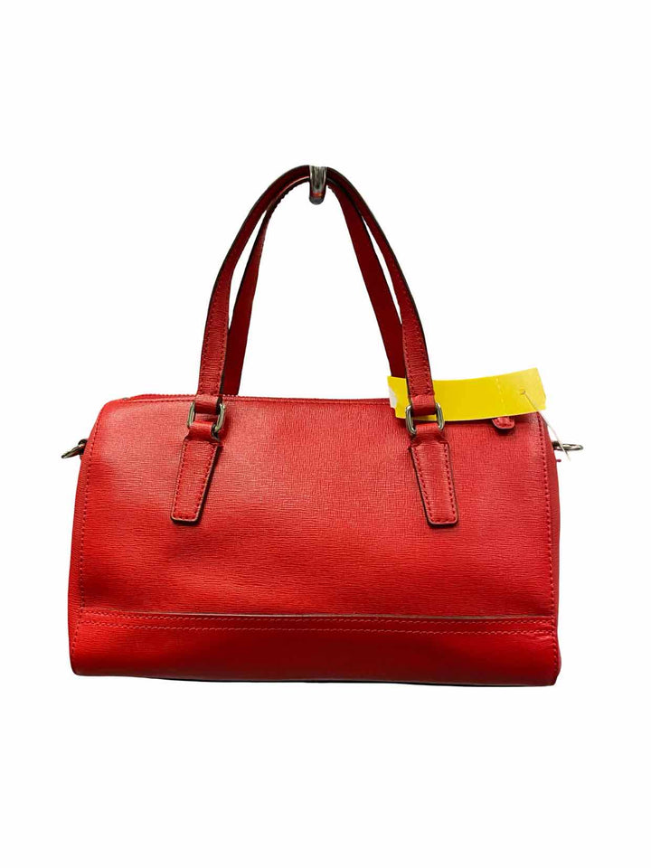COACH Red Mini Satchel Purse