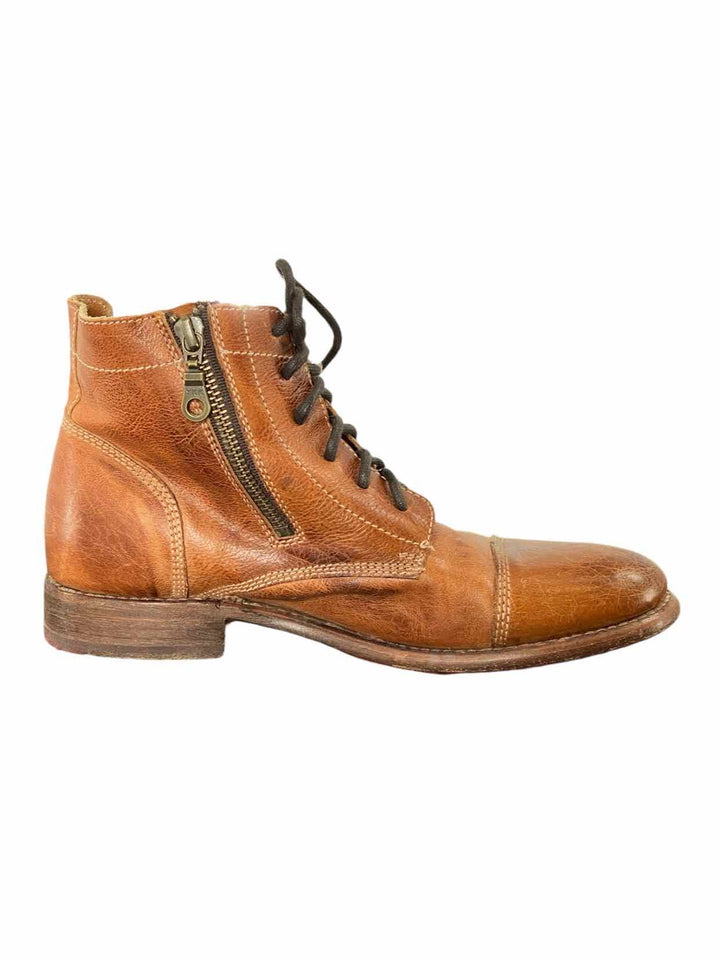 Bed Stu Shoe Size 8 Brown Leather Boots(Ankle)