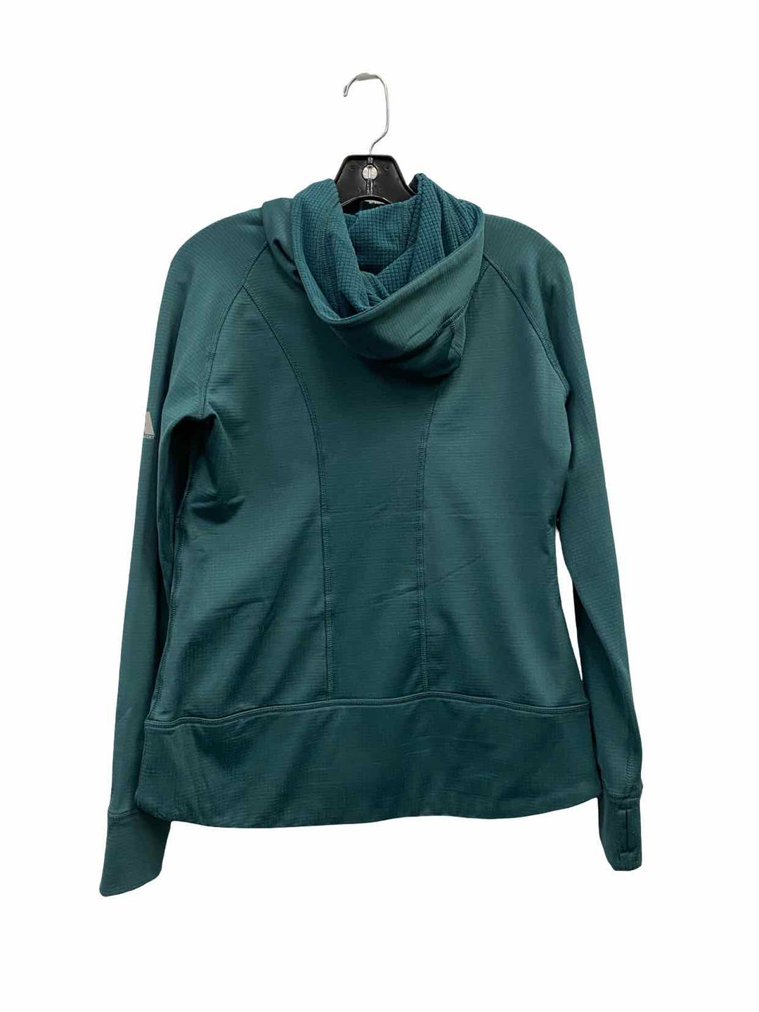 Cabi Size S Orange/Brown Gray Stripe Sweater