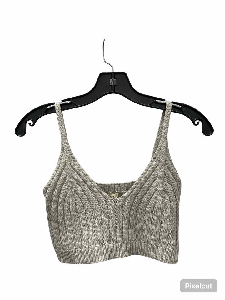 Roxy Size xs/s Gray Knit Tank Top