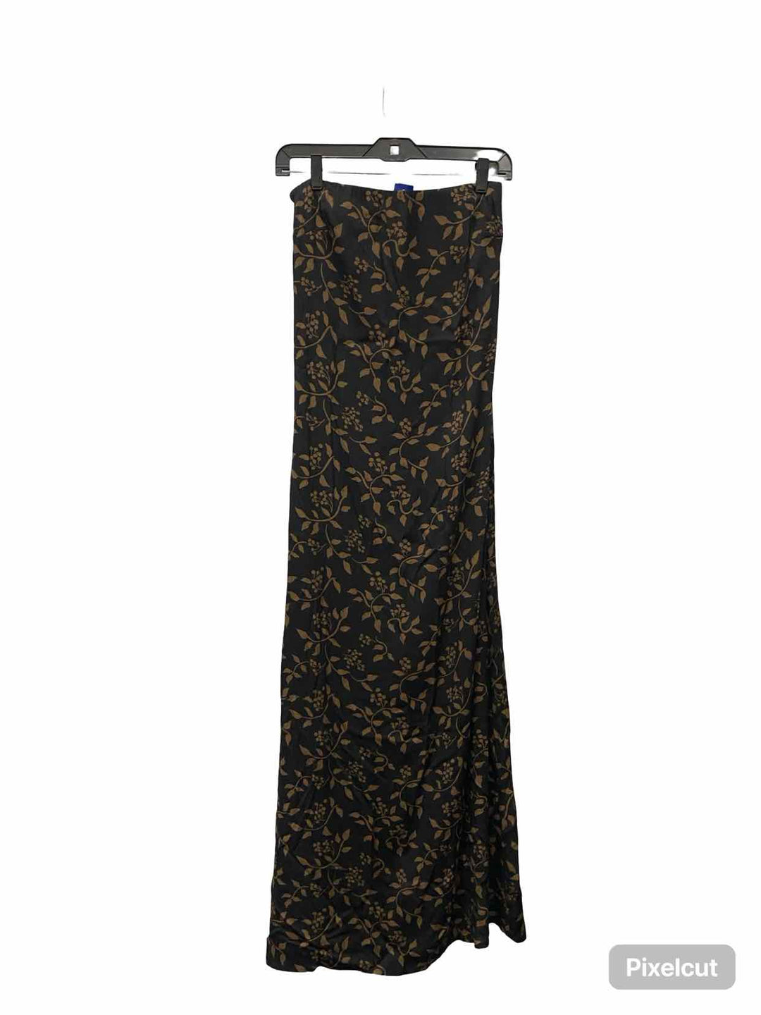 Reformation Size XS Black Brown Floral Dress