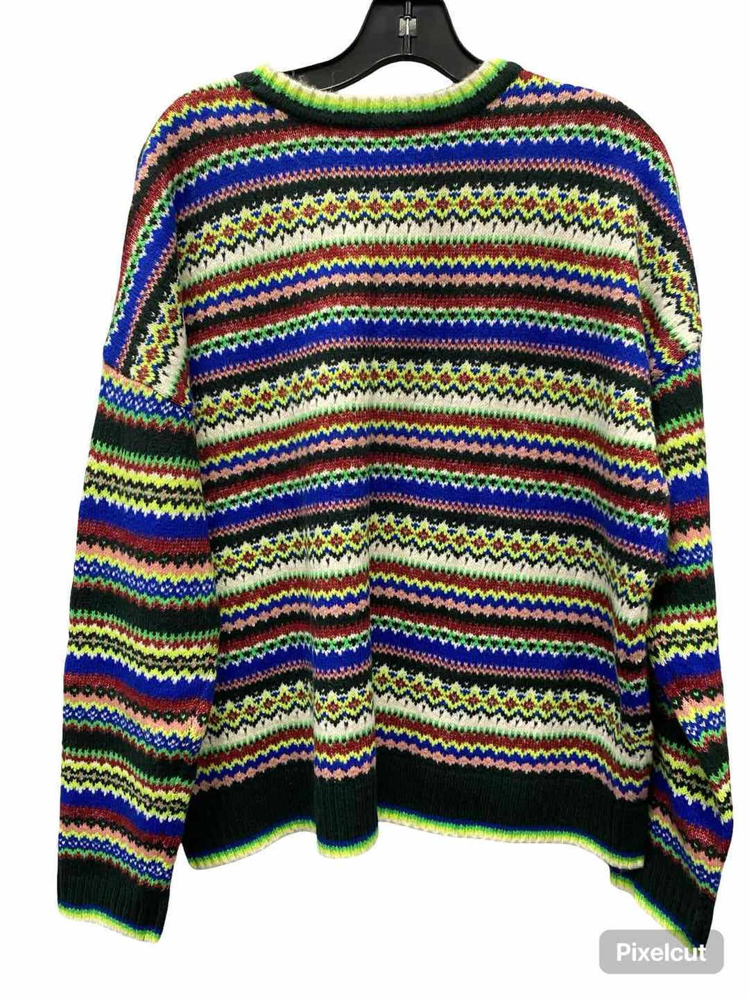 Cabi Size XL Multi-Color Print Sweater