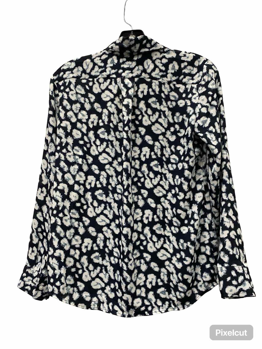 Banana Republic Size XS White Blue Long Sleeve Shirts