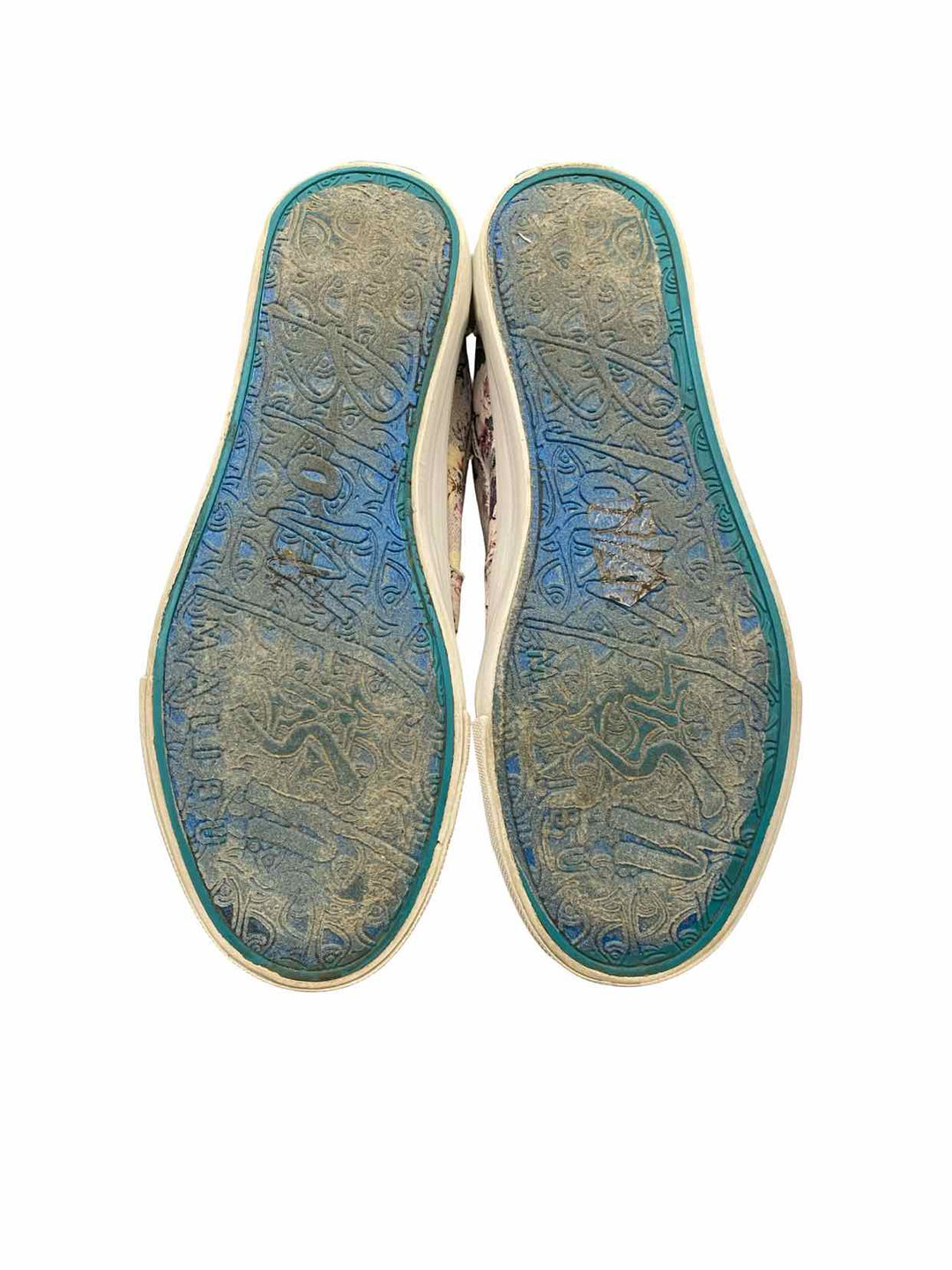 Blowfish Shoe Size 7.5 Grey Floral Marley Sneakers