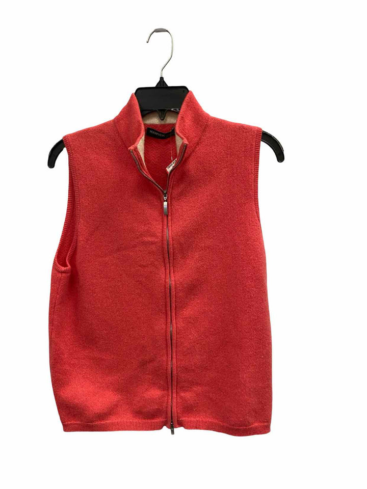 Hawick Size M Pink Vest Sweater