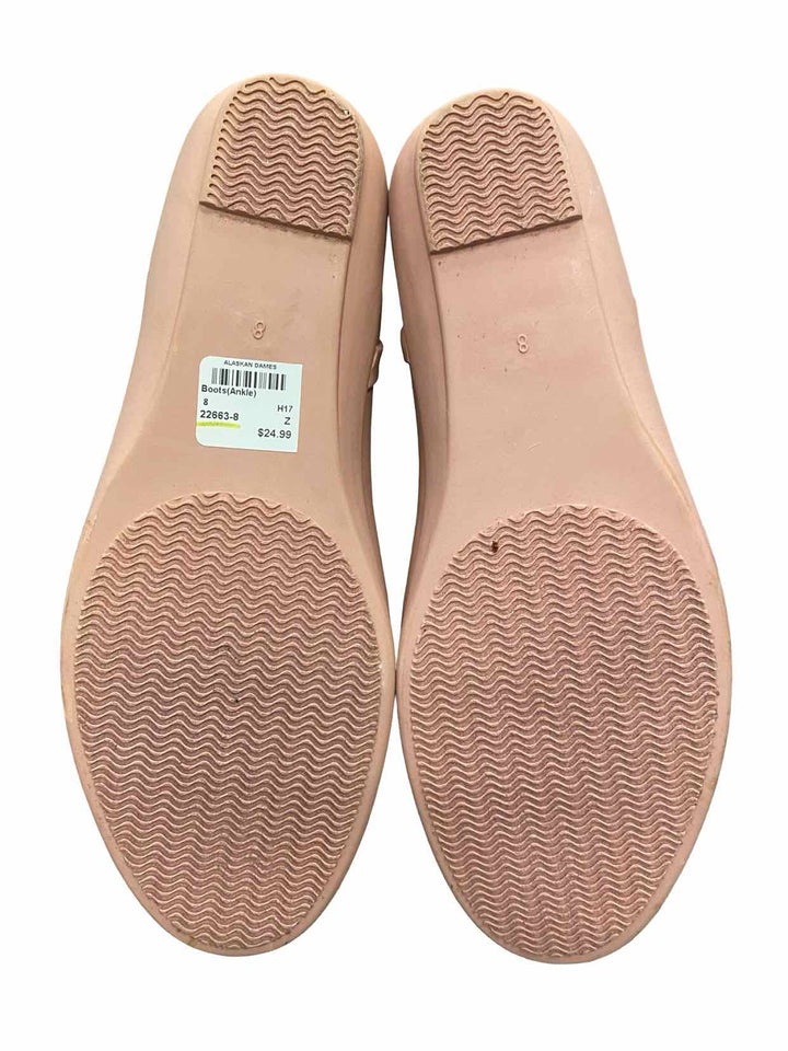 London Fog Shoe Size 8 Pink Piccadilly Rain Boots(Ankle)