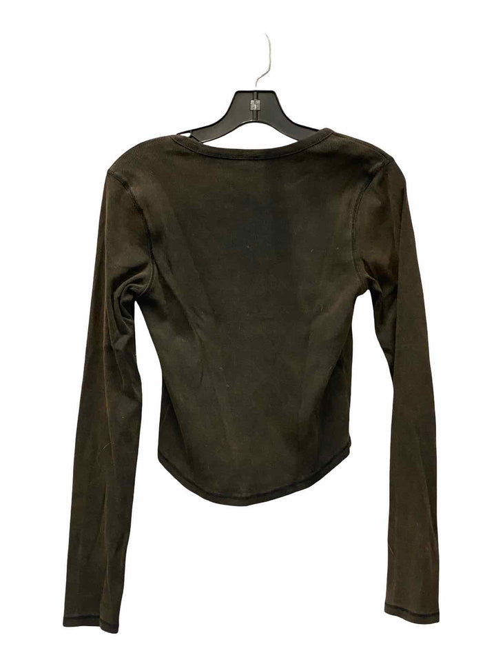 BDG Size XL Brown Long Sleeve Shirts