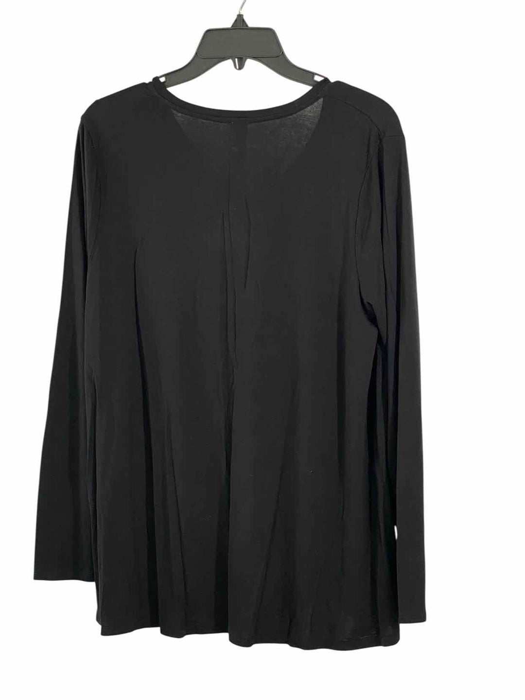 Marla Wynne Size M Black Long Sleeve Shirts