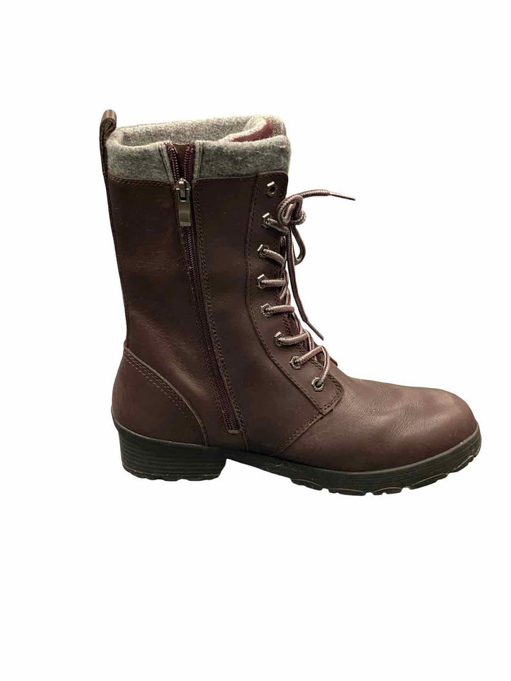 Kodiak Shoe Size 11 Brown Waterproof Leather Arctic Grip Winter Boots(knee)