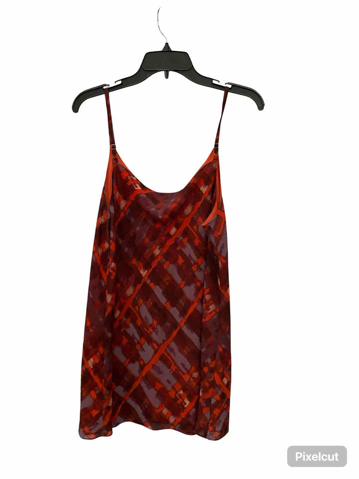 Cabi Size L Red Print Tank Top