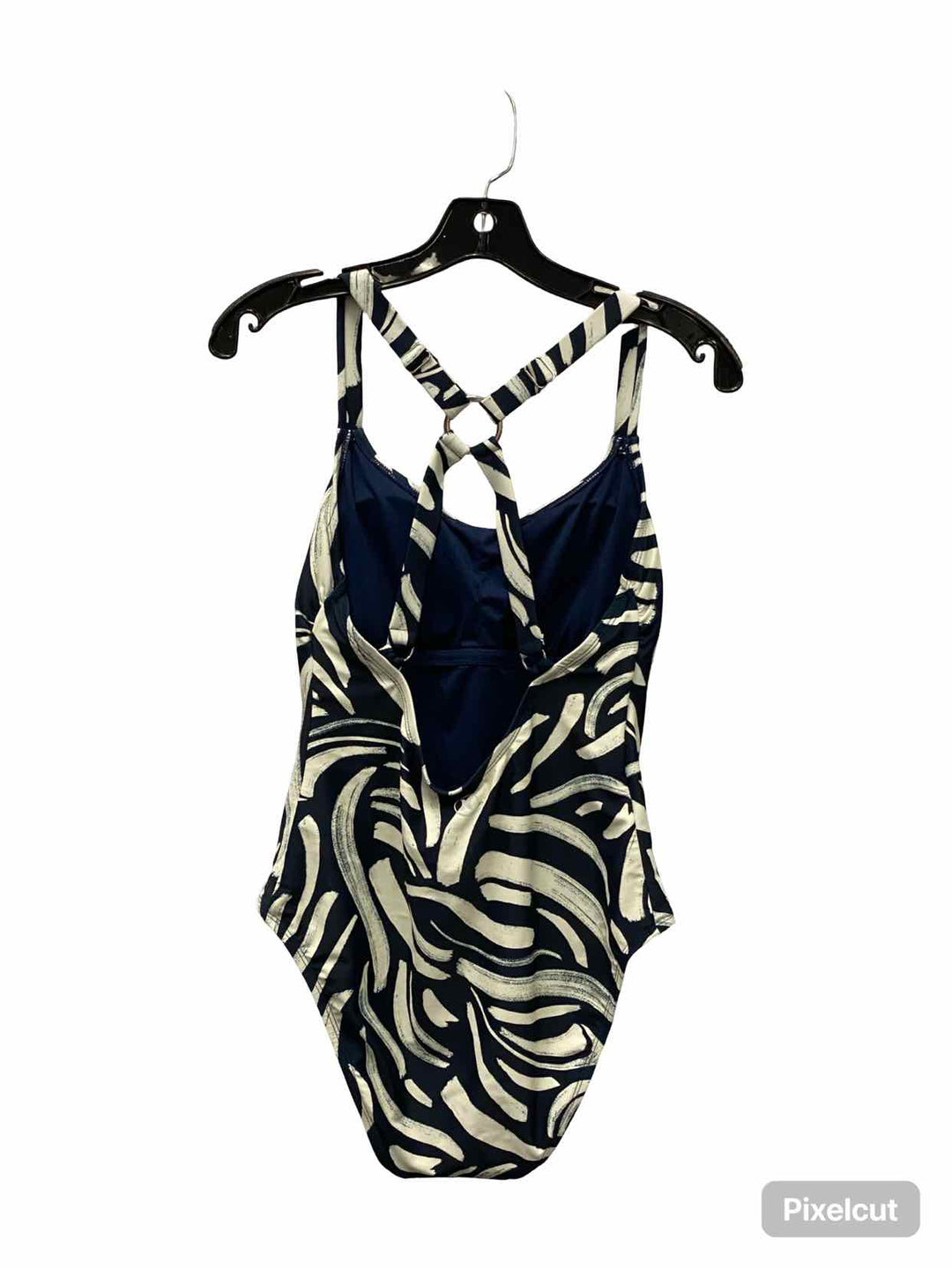 hurley Size M Navy White Swimsuit