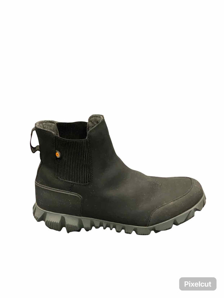 Bogs Shoe Size 7 Black waterproof Urban Leather Chelsea Boots(Ankle)