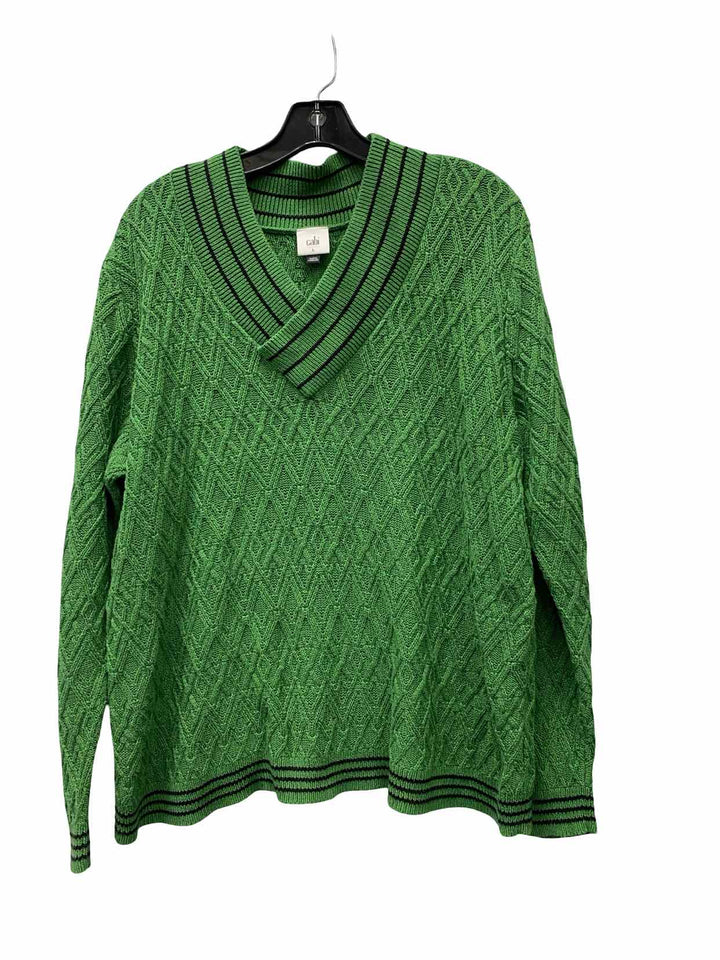 Cabi Size L Green Sweater