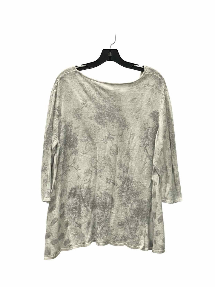 Pure Jill Size L Grey Long Sleeve Shirts