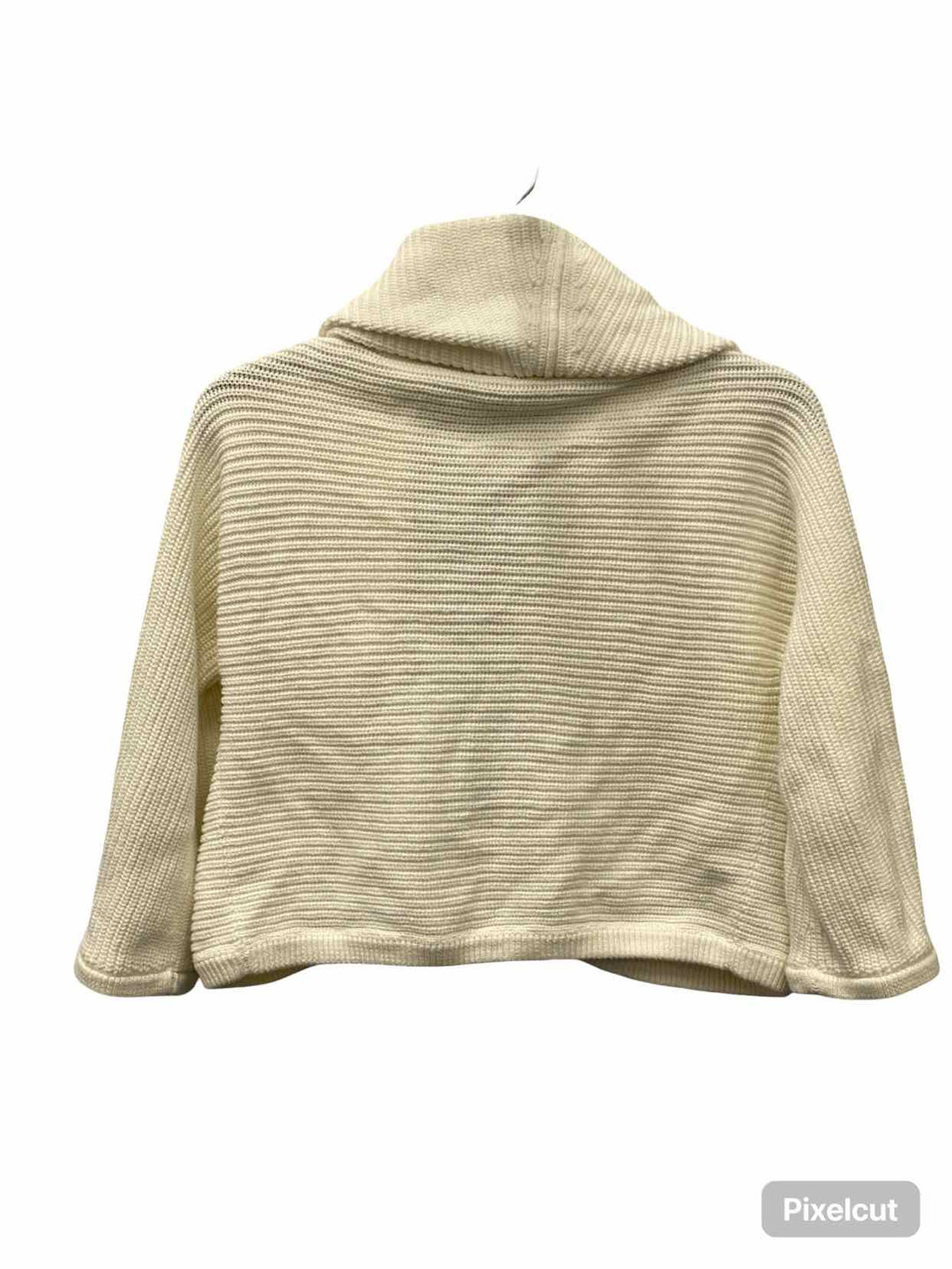 Cabi Size S White Jacket Sweater