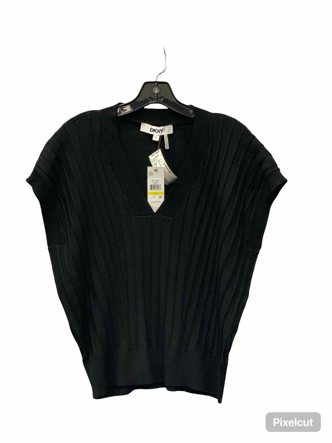 DKNY Size M Black NWT Vest