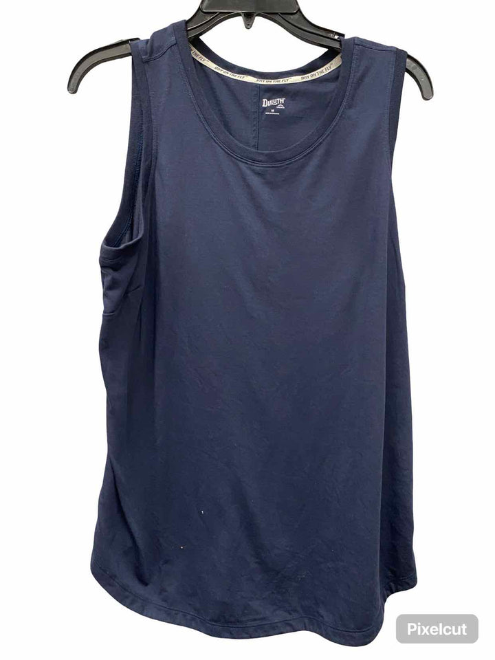 Duluth Trading Size M Navy Tank Top