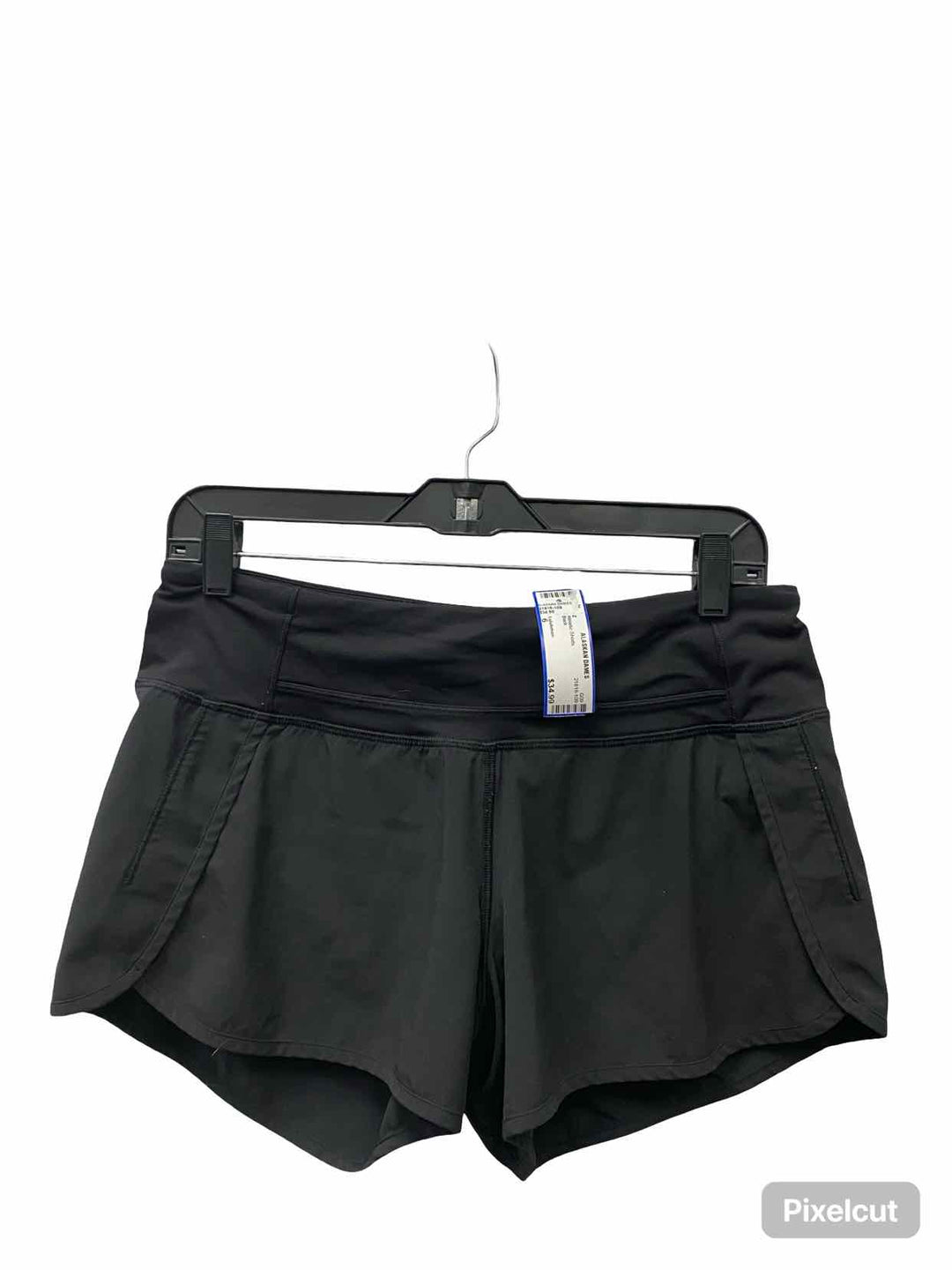 Lululemon Size 6 Black Athletic Shorts