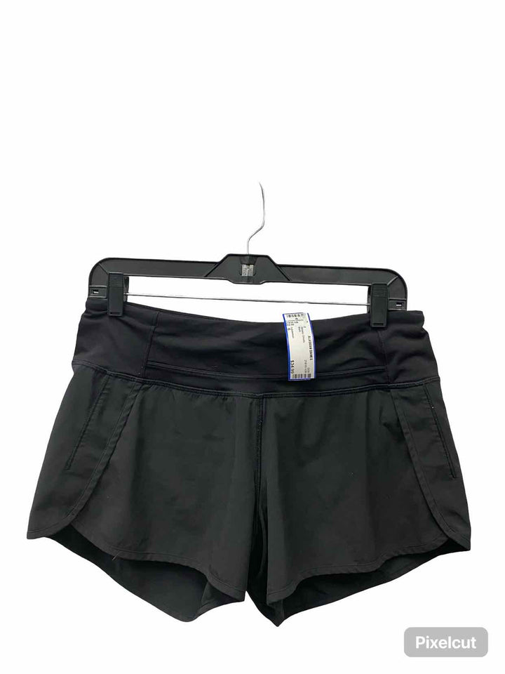 Lululemon Size 6 Black Athletic Shorts