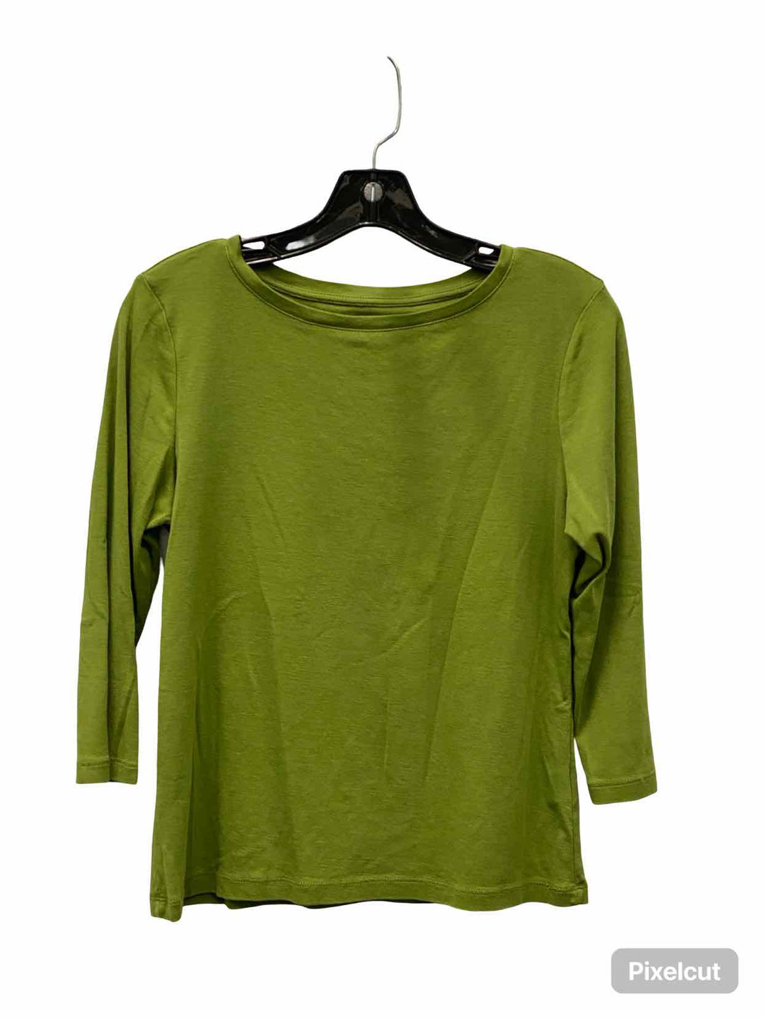 Talbots Size S Green 100% cotton Long Sleeve Shirts