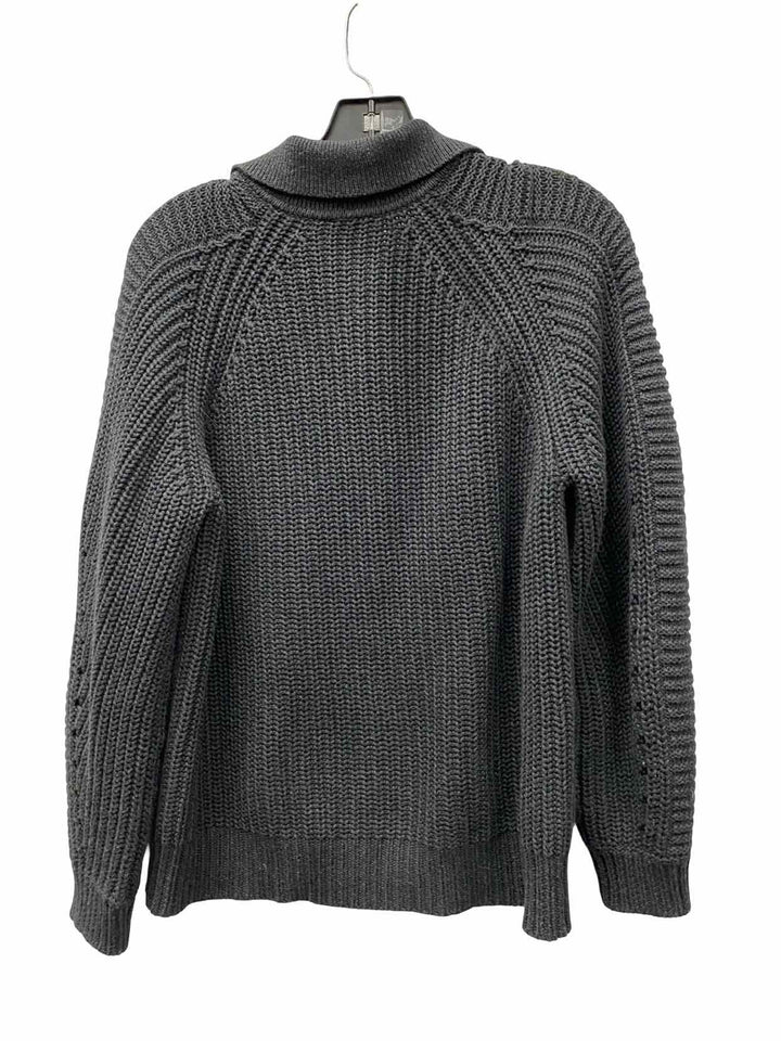 Wrap Size 4 Grey Knit 100% cotton Sweater