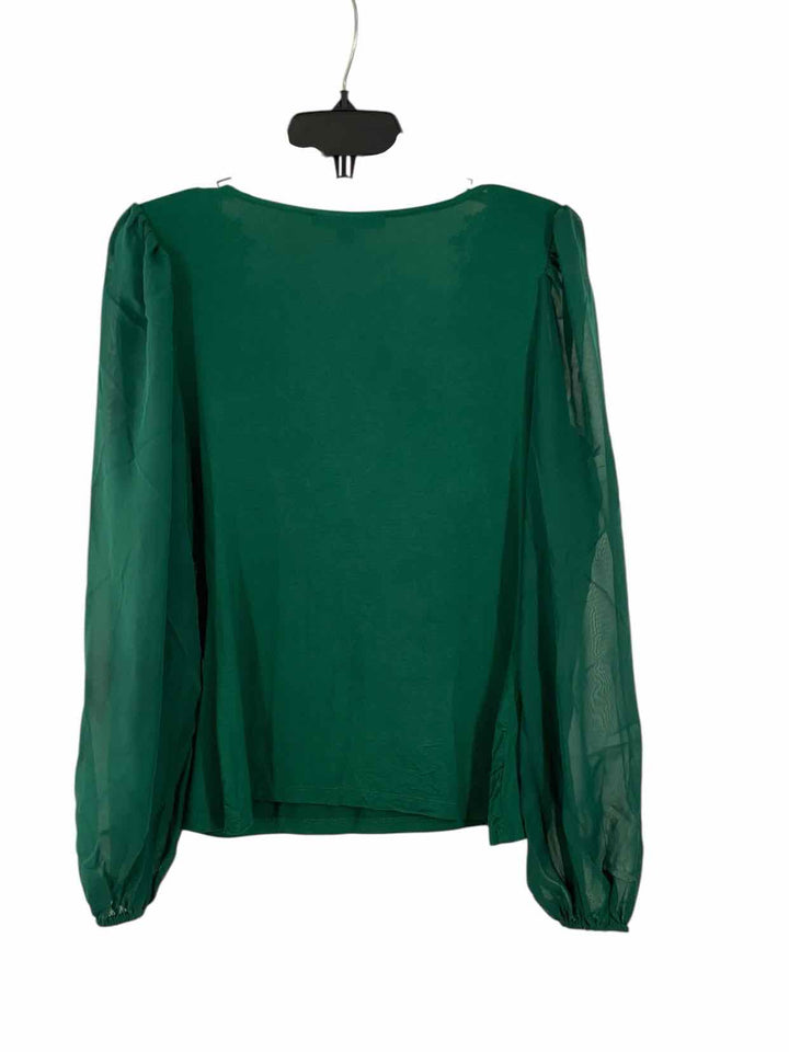 Boston Proper Size S Green Long Sleeve Shirts